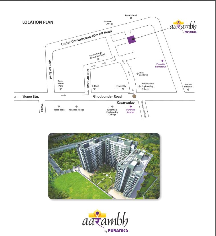 Puraniks Aarambh Location