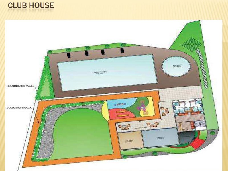 Arihant Anshula Club House Plan