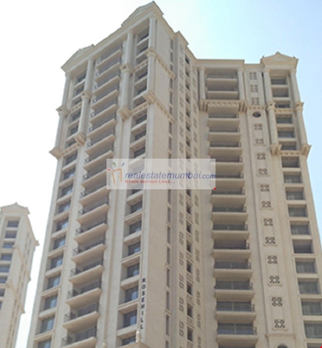 3 Semi-Furnished in Rosehill Apartment , Thane West