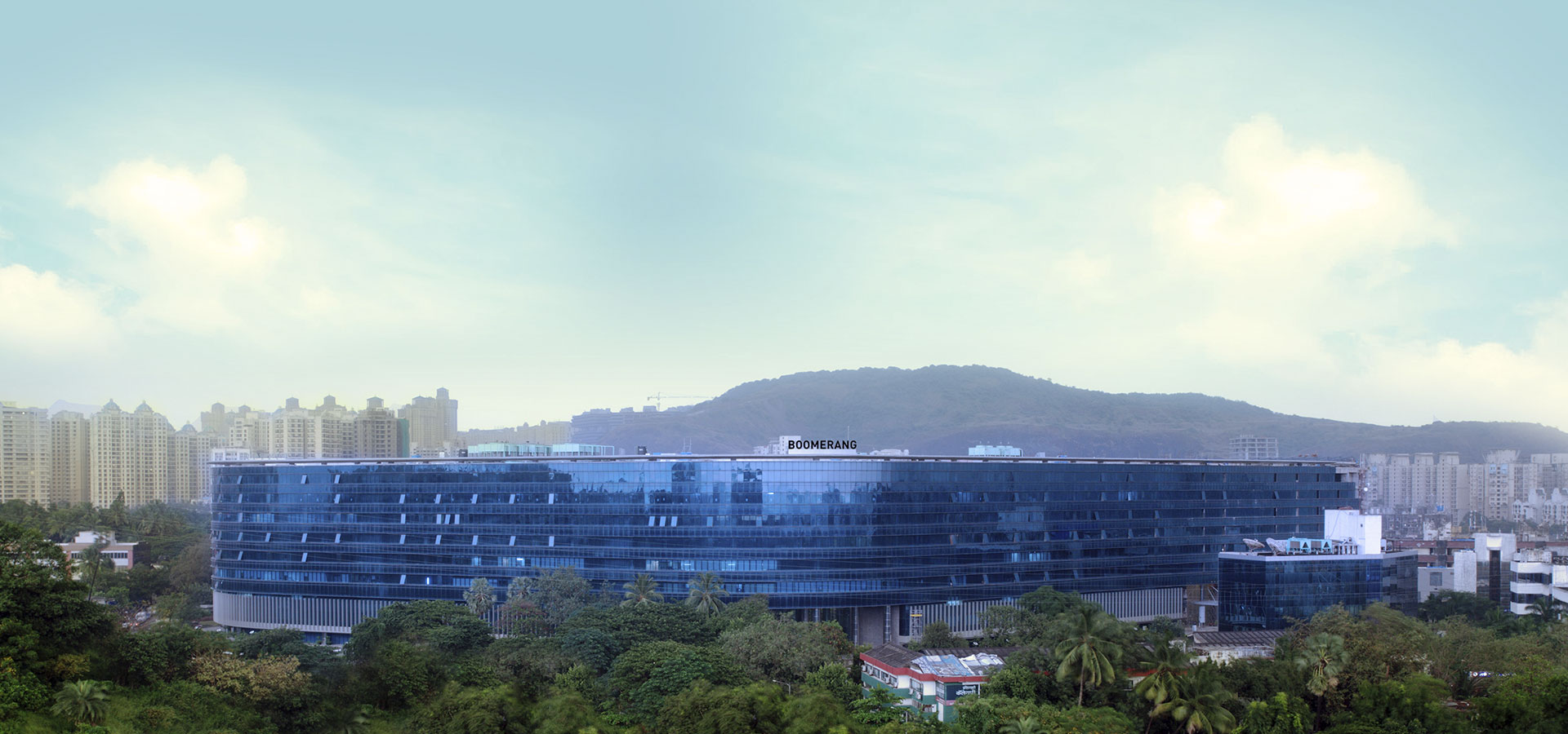 Office Semi-Furnished in Boomerang , Powai