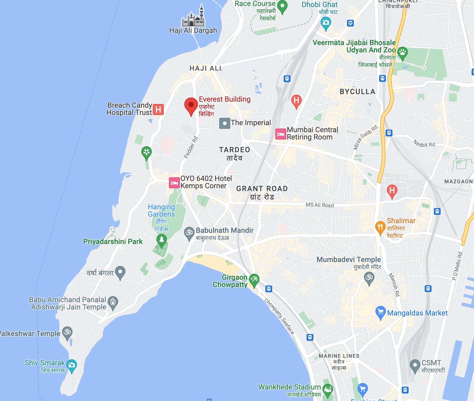 2 Semi-Furnished in Everest , Peddar Road