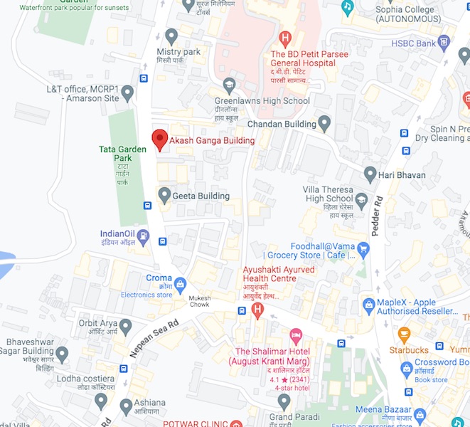 4 BHK Semi-Furnished in Akash Ganga , Breach Candy