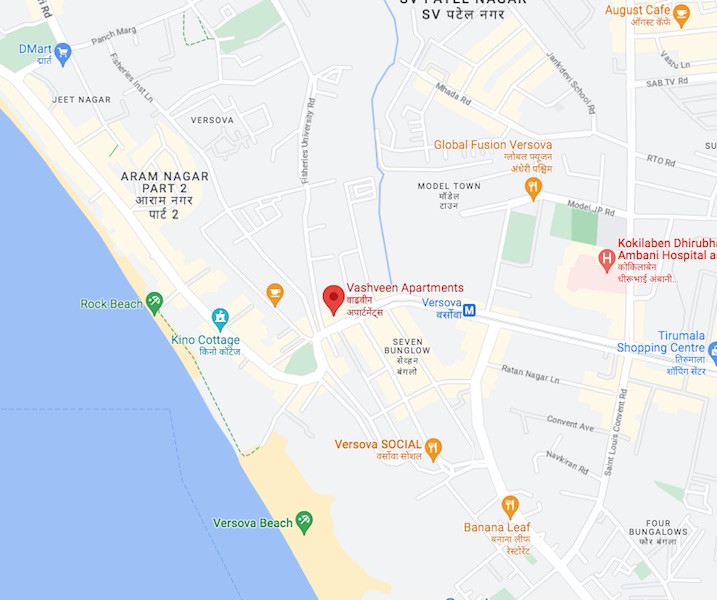 2 BHK Semi-Furnished in Vashveen Apartment, Andheri West