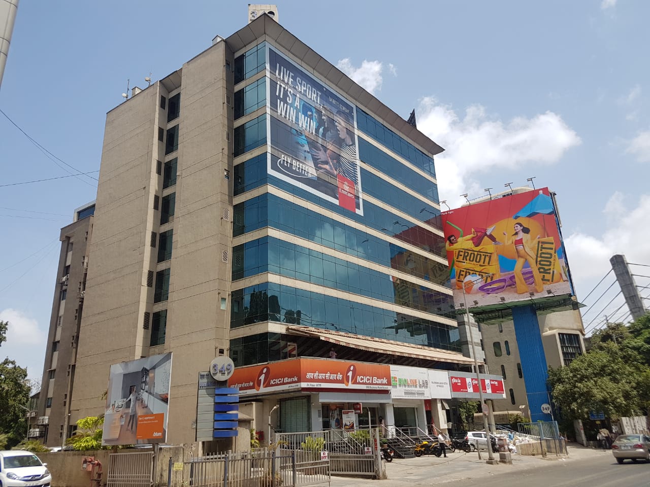 Office furnished in 349 Business Point, Andheri East