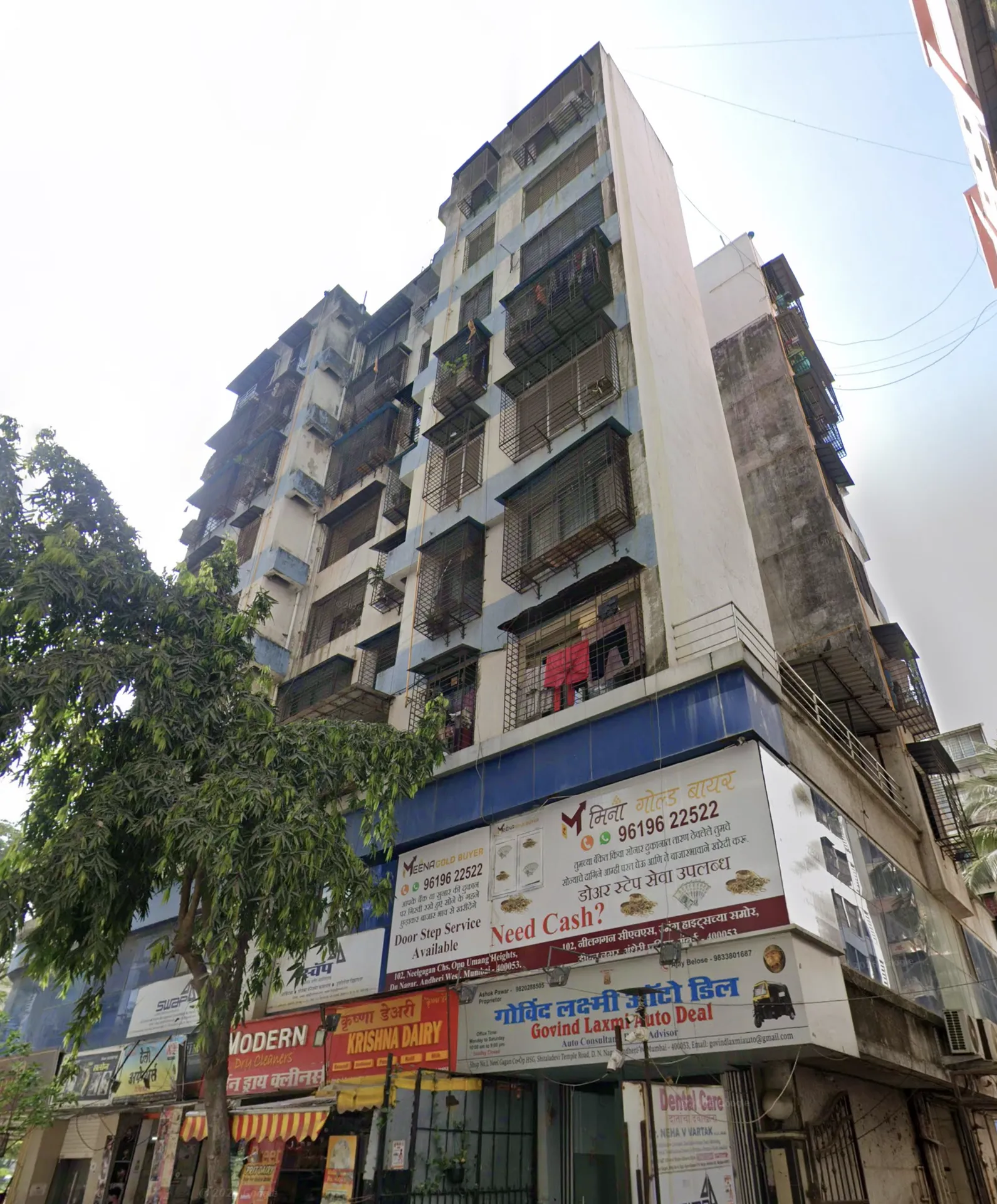 1 BHK Semi Furnished in Neelganga Apartment , Andheri West