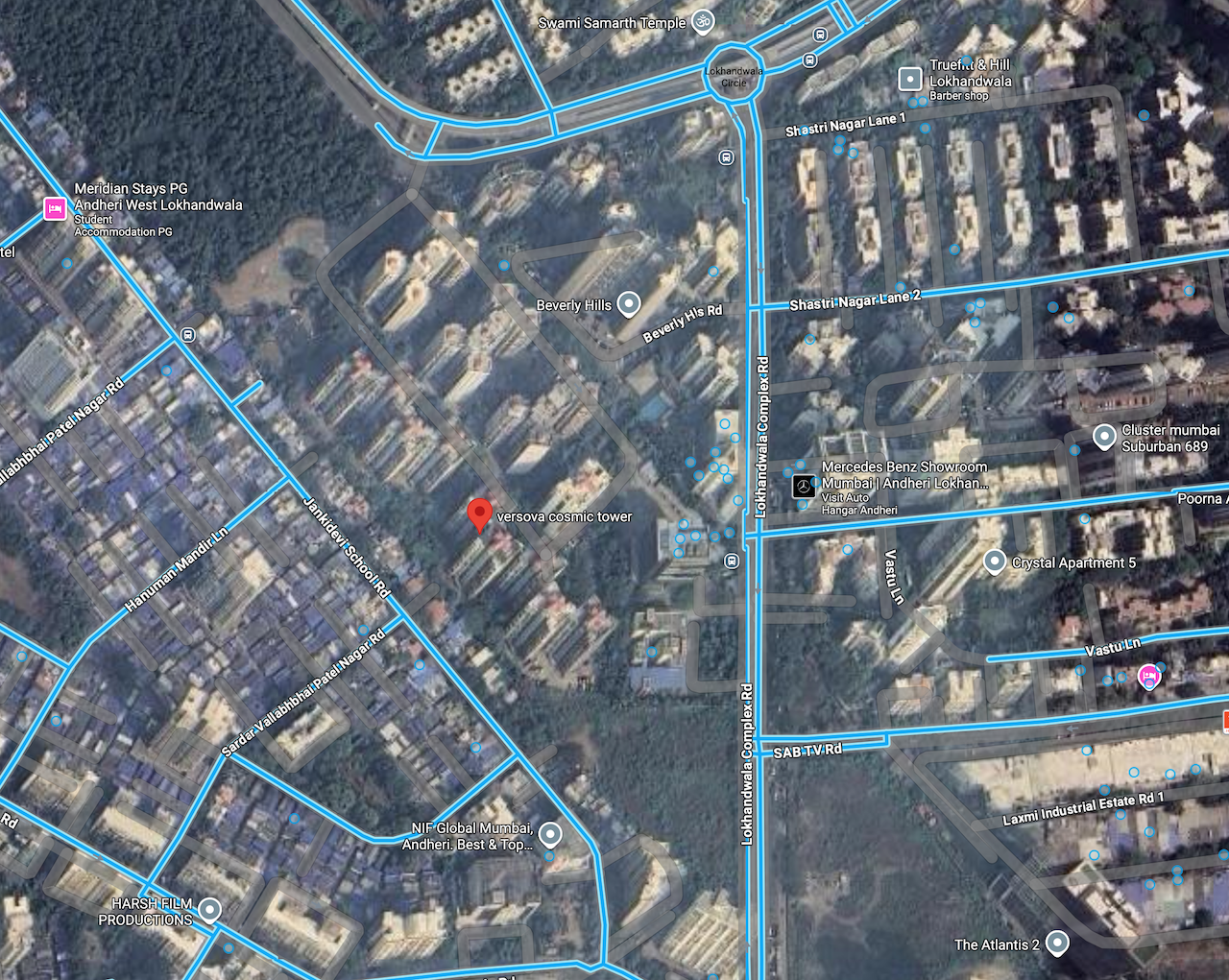 2 BHK Fully Furnished in Cosmic Tower , Andheri West