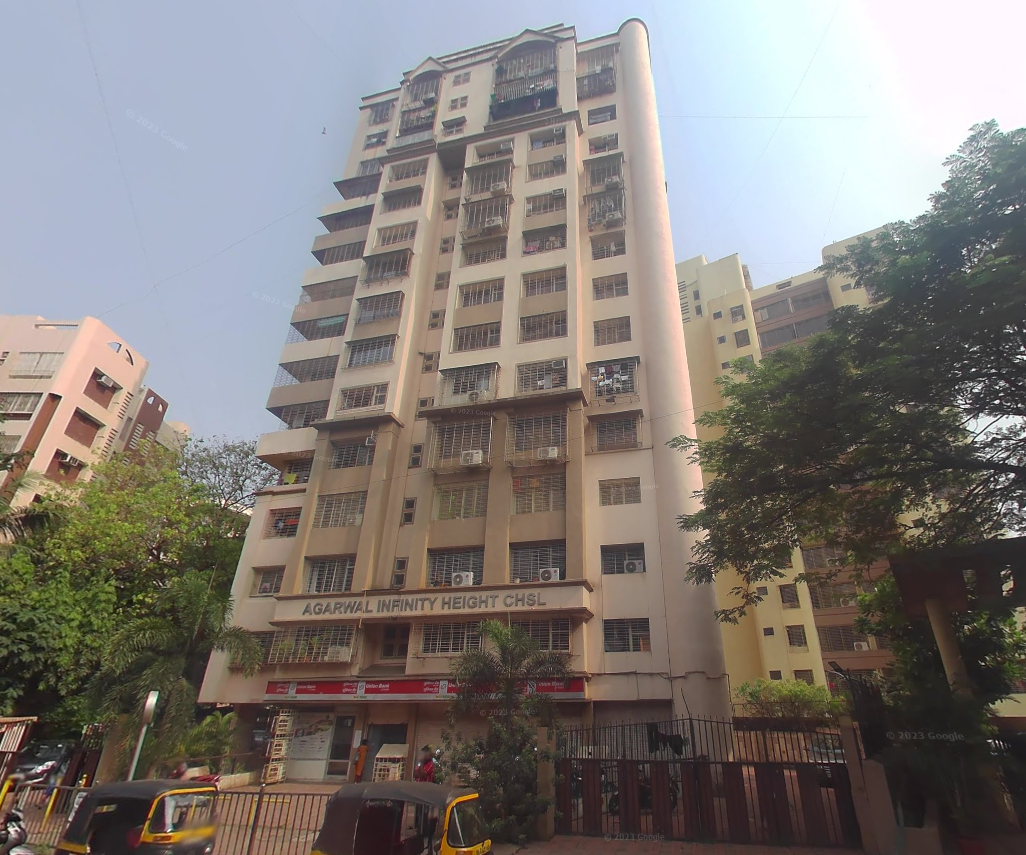2 BHK Semi-Furnished in Agarwal Infinity Height , Malad West