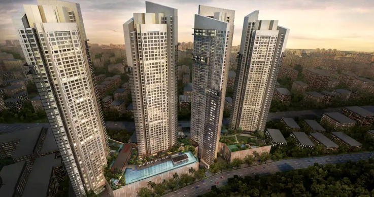 2 BHK Fully Furnished in Auris Serenity Tower 2 , Malad West