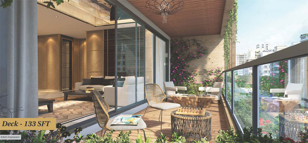 3 BHK Fully Furnished in Juhu Acropolis - Photo 2