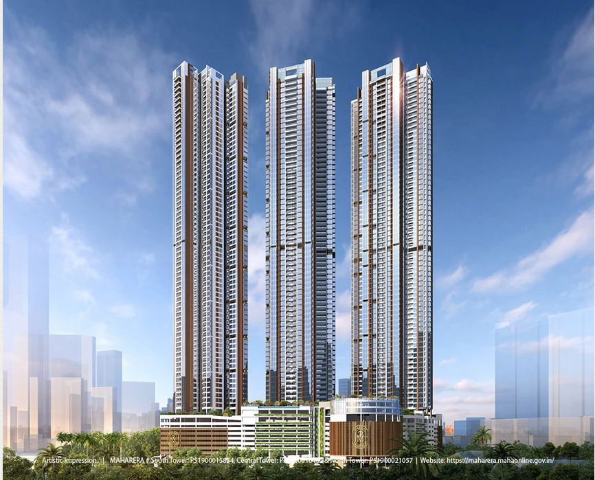 3 BHK Unfurnished in Piramal Mahalaxmi North Tower - Photo 3