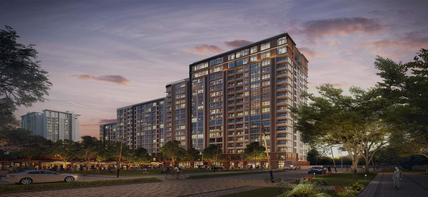 2 BHK Semi-Furnished in Godrej Trees , Vikhroli