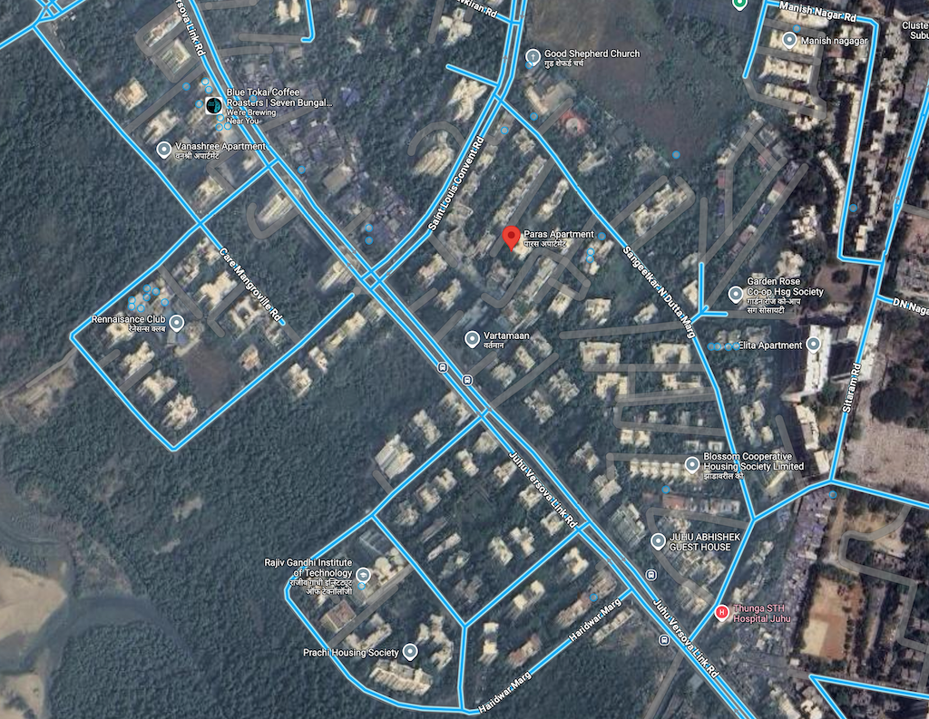 2 Semi-Furnished in Paras Apartment , Andheri West
