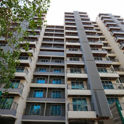 3 Semi-Furnished in Dheeraj Insignia , Santacruz East