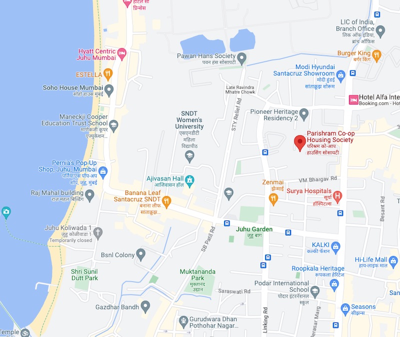 4 BHK ready to move in in Parishram , Santacruz West