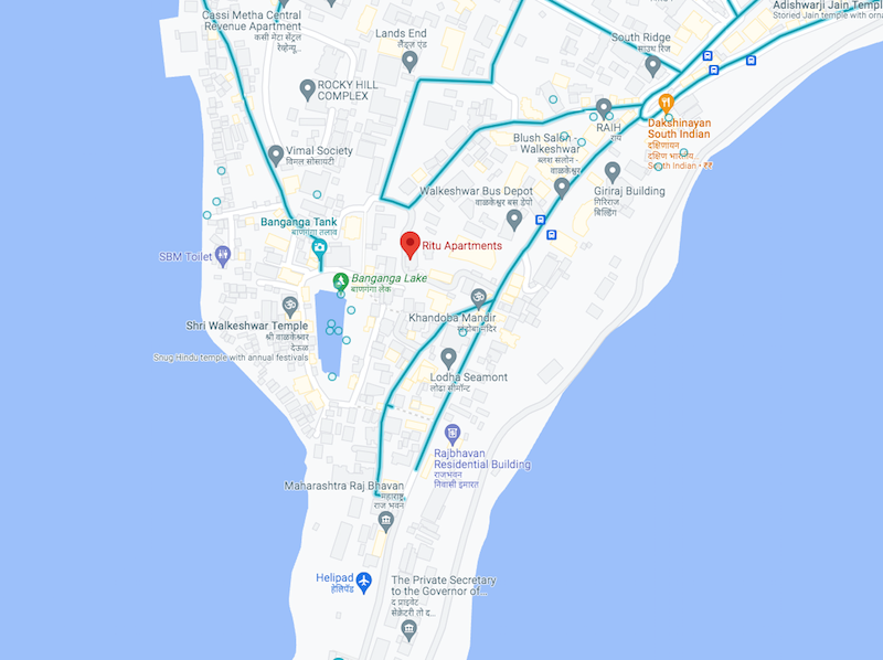 2 Semi-Furnished in Ritu Apartments , Walkeshwar