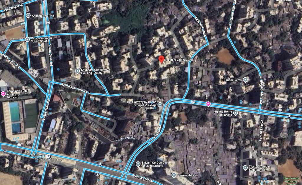 2 Semi-Furnished in Rukmini Vaibhav , Andheri West