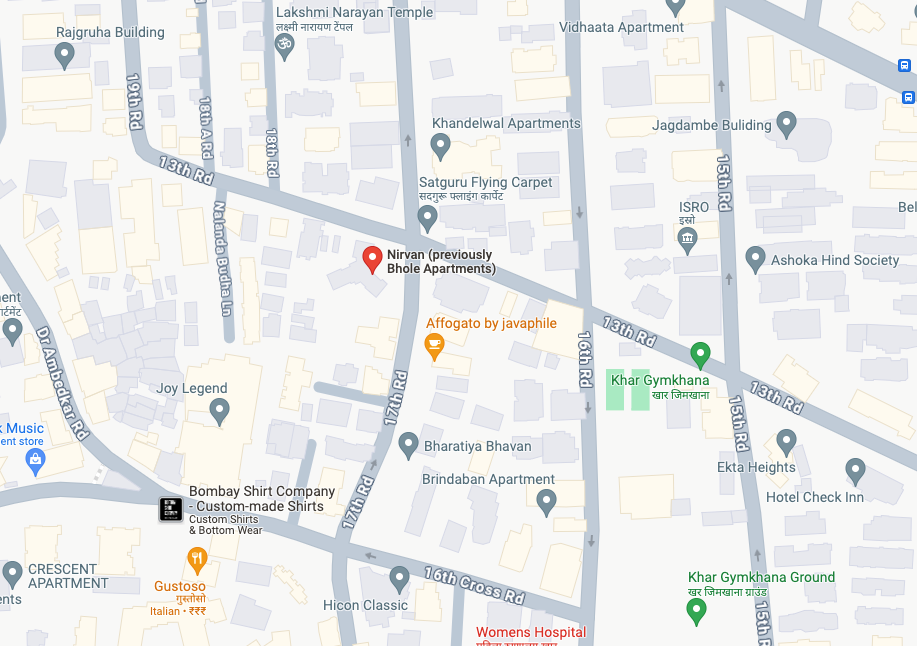 3 Semi-Furnished in Nirvan , Khar West