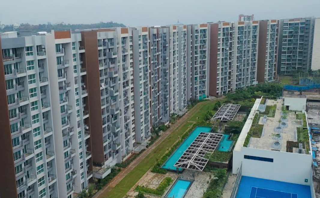 3 BHK Semi-Furnished in L&T Seawoods Residences Phase 2