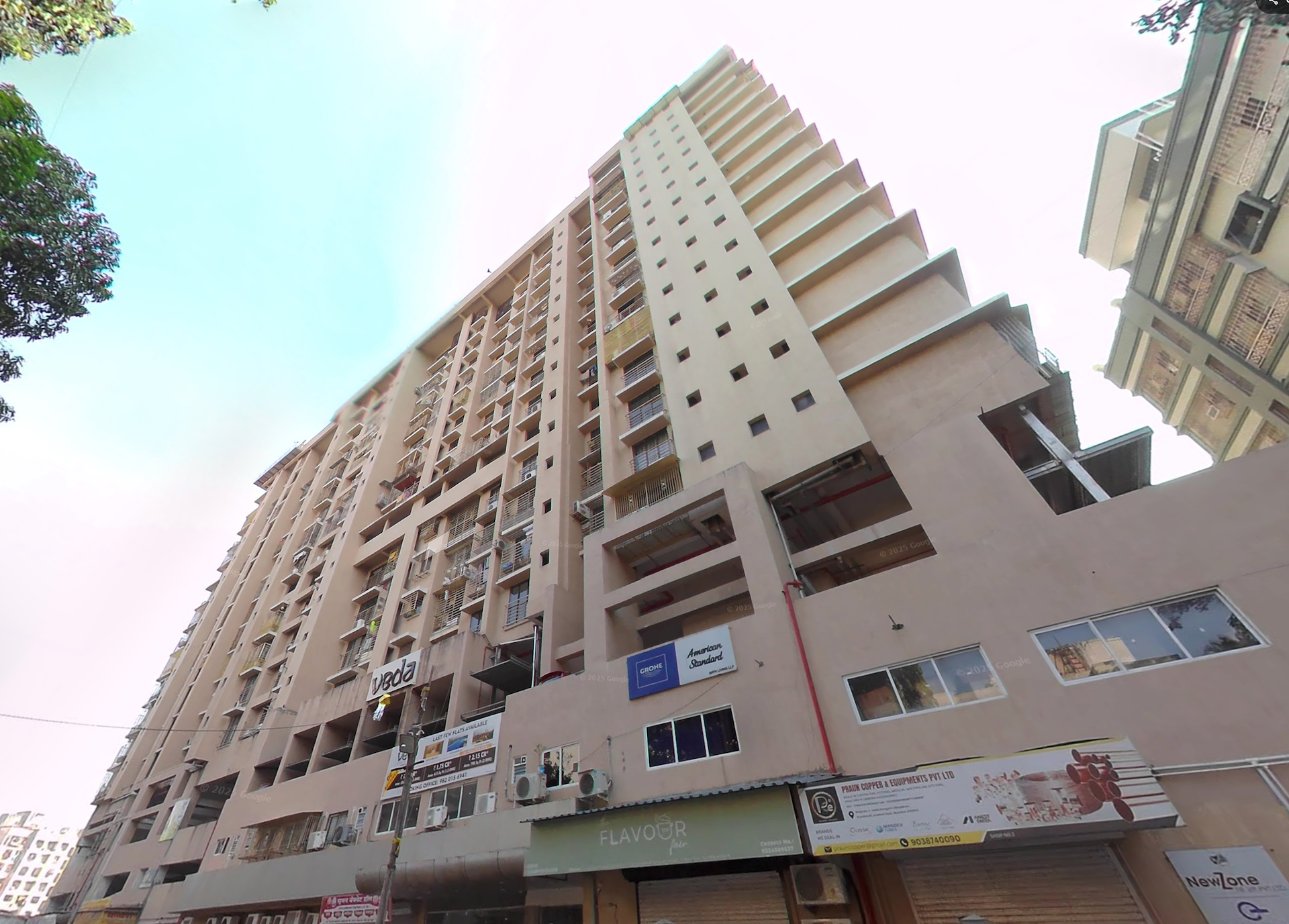 2 BHK Semi-Furnished in Veda Sangam Lifespaces , Andheri East
