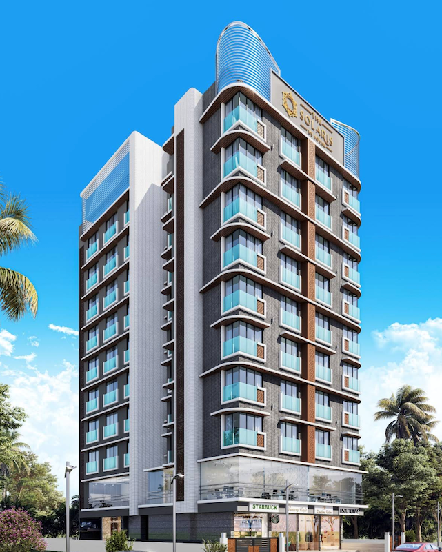 2 BHK Semi-Furnished in The Solaris , Khar West