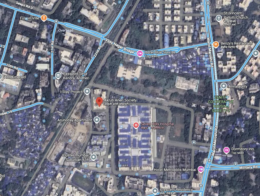 3 BHK Semi-Furnished in Akruti Aneri Society , Andheri East