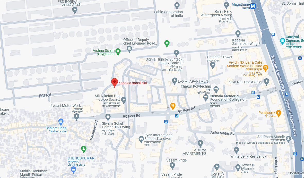 2 BHK Semi-Furnished in Kanakia sanskruti , Kandivali East