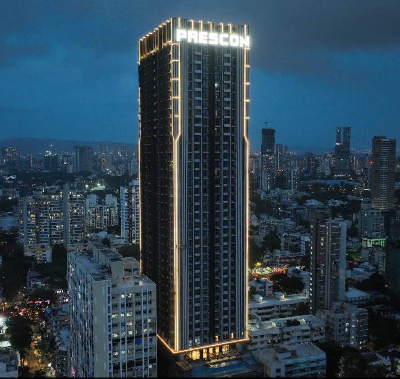 2.5 Semi-Furnished in Prescon Midtown , Mahim