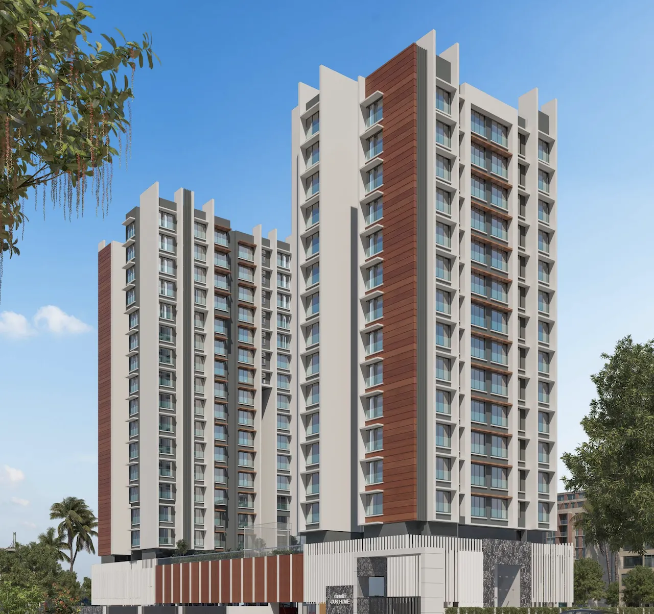 2.5 BHK semi in Mantri Our Home , Andheri West