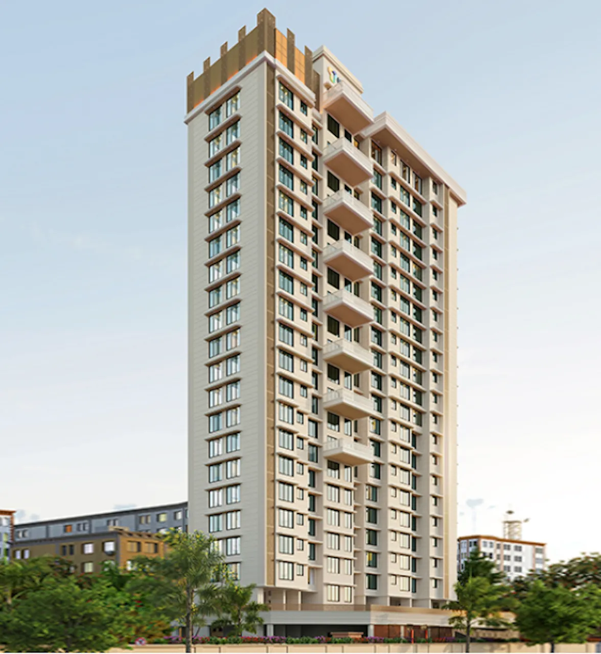 3 BHK Semi Furnished in Kabra Garnet, Malad West