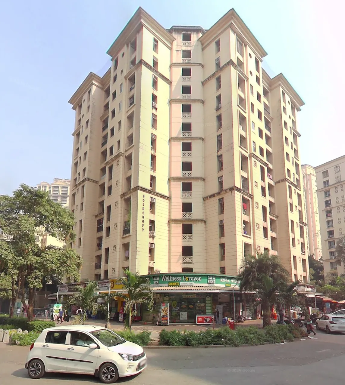1 BHK Semi Furnished in Goldcroft, Thane West