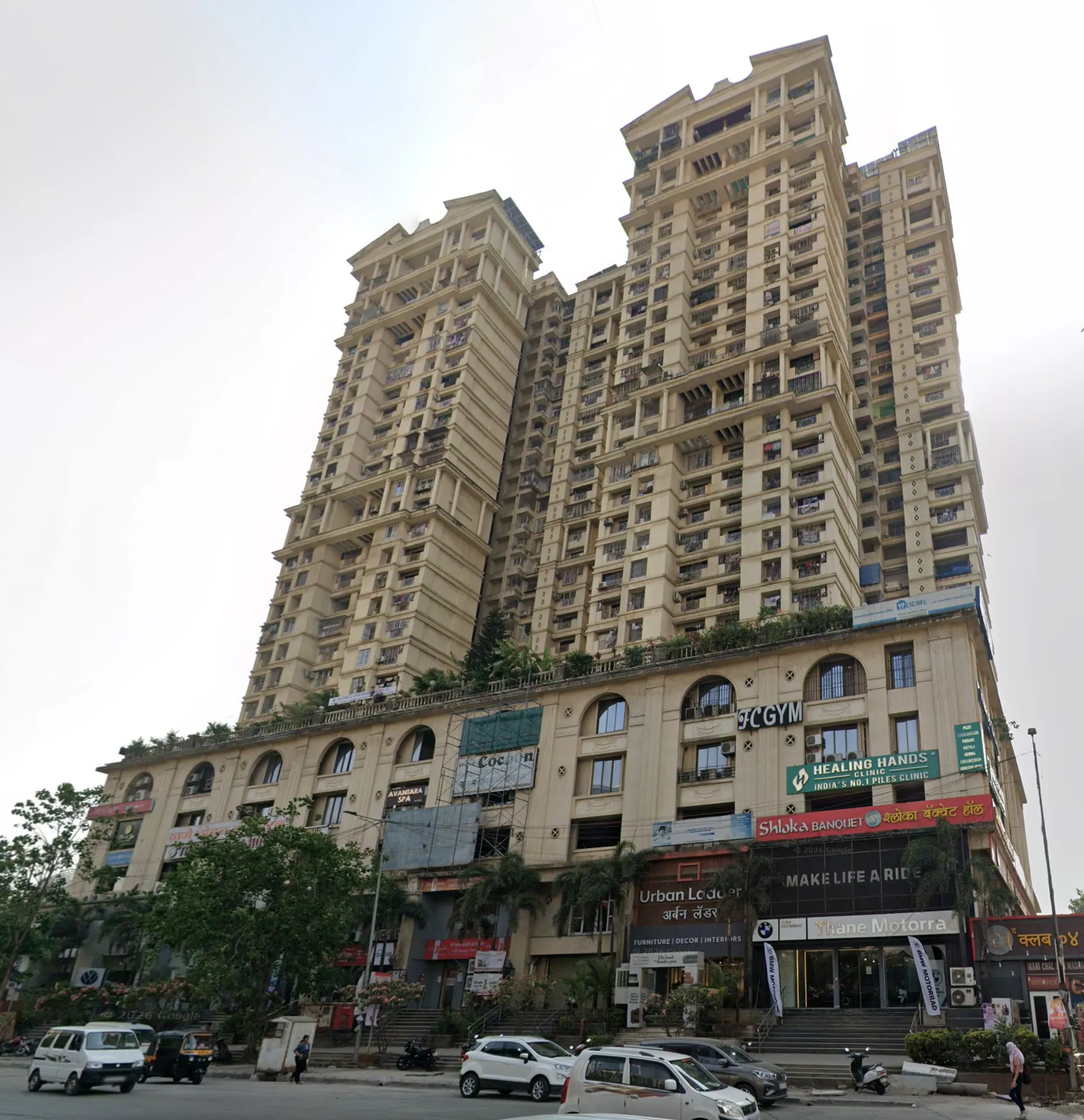 2 BHK in cosmos Jewels, Thane West