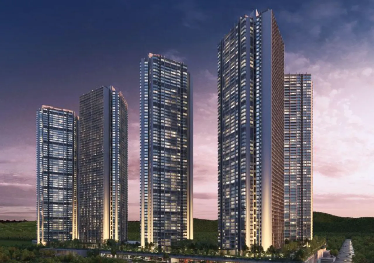 3 Semi-Furnished in Oberoi Elysian , Goregaon East