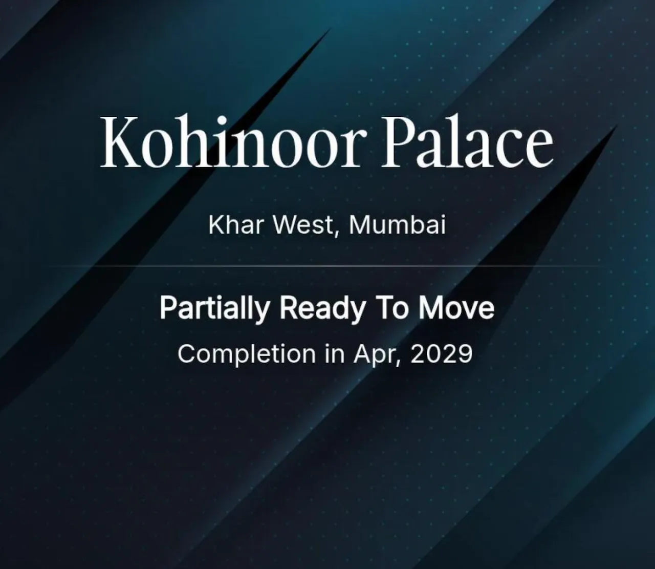 4 BHK Semi-Furnished in Kohinoor Palace, Khar West - Photo 1