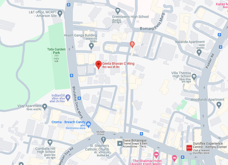 1 Semi-Furnished in Geeta Bhavan , Breach Candy