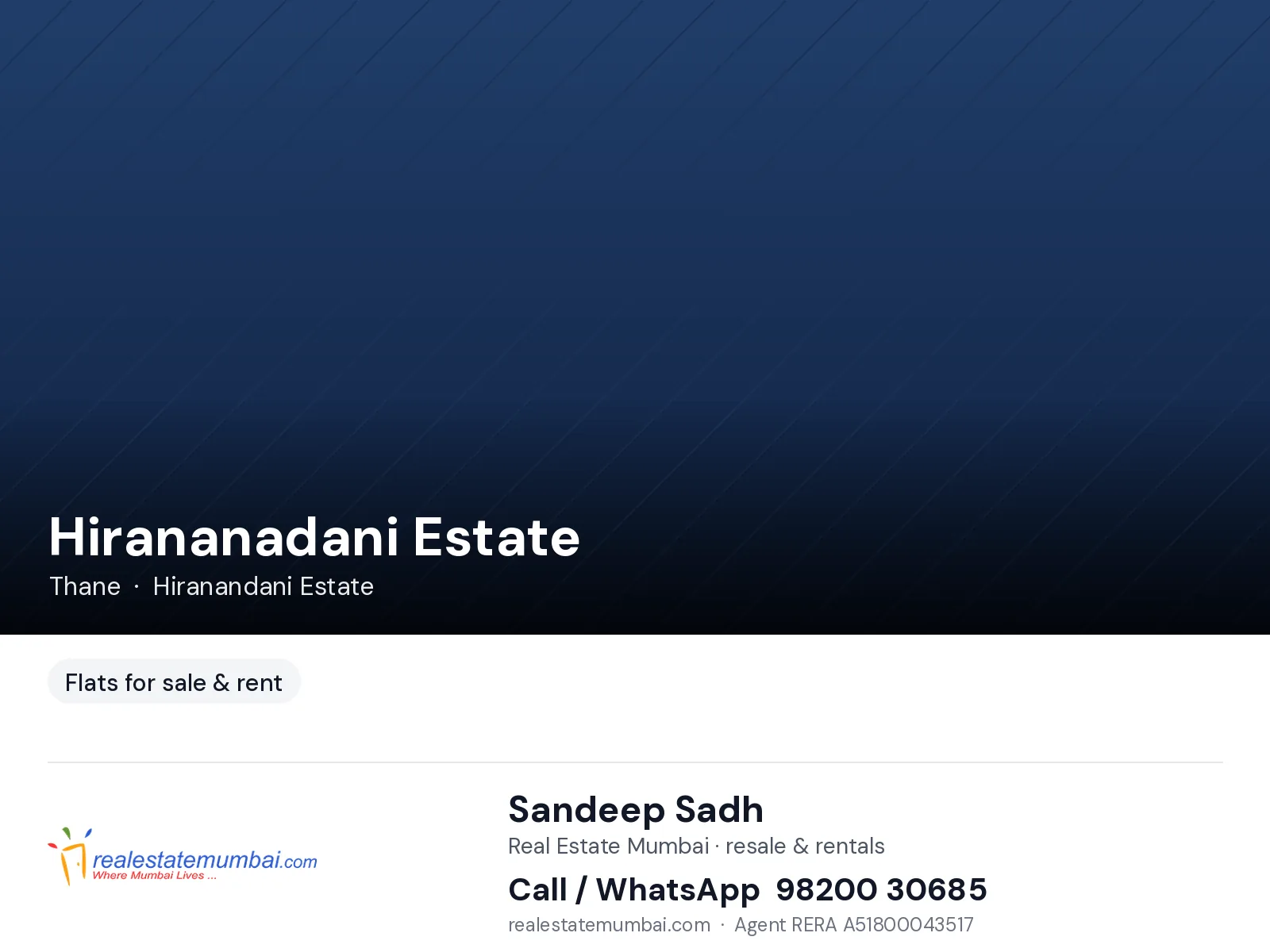 Office in Hirananadani Estate, Thane