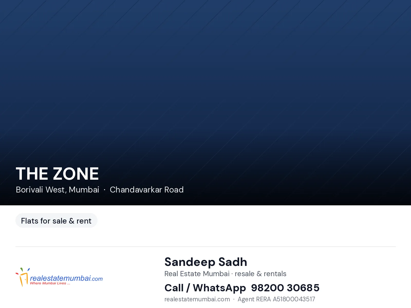 Office in THE ZONE, Borivali West