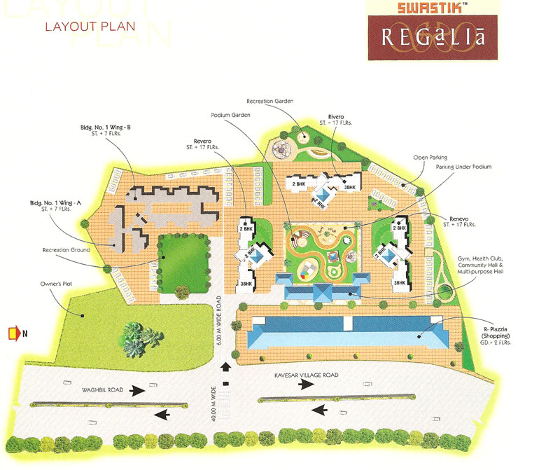 2 BHK Fully Furnished in Swastik Regalia, Thane West - Photo 2