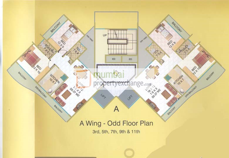 2 BHK Fully Furnished in Elite Heights, Kharghar - Photo 5