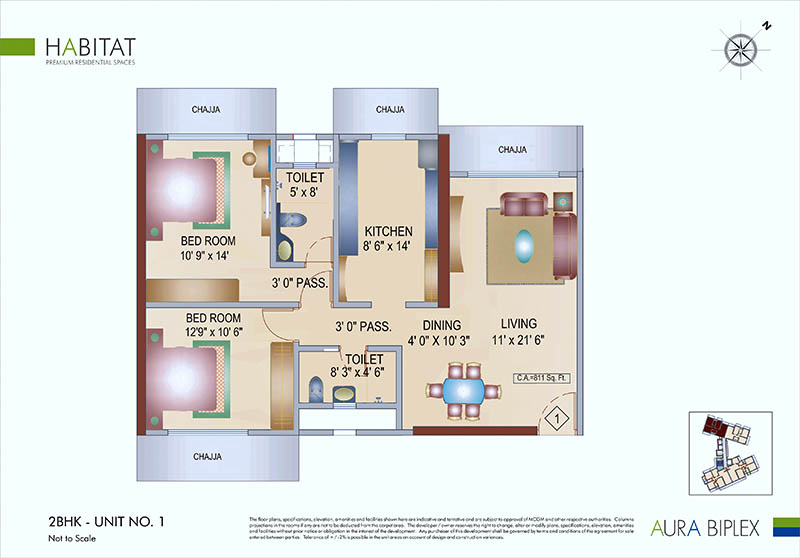 Office in Aura Biplex, Borivali West - Photo 3