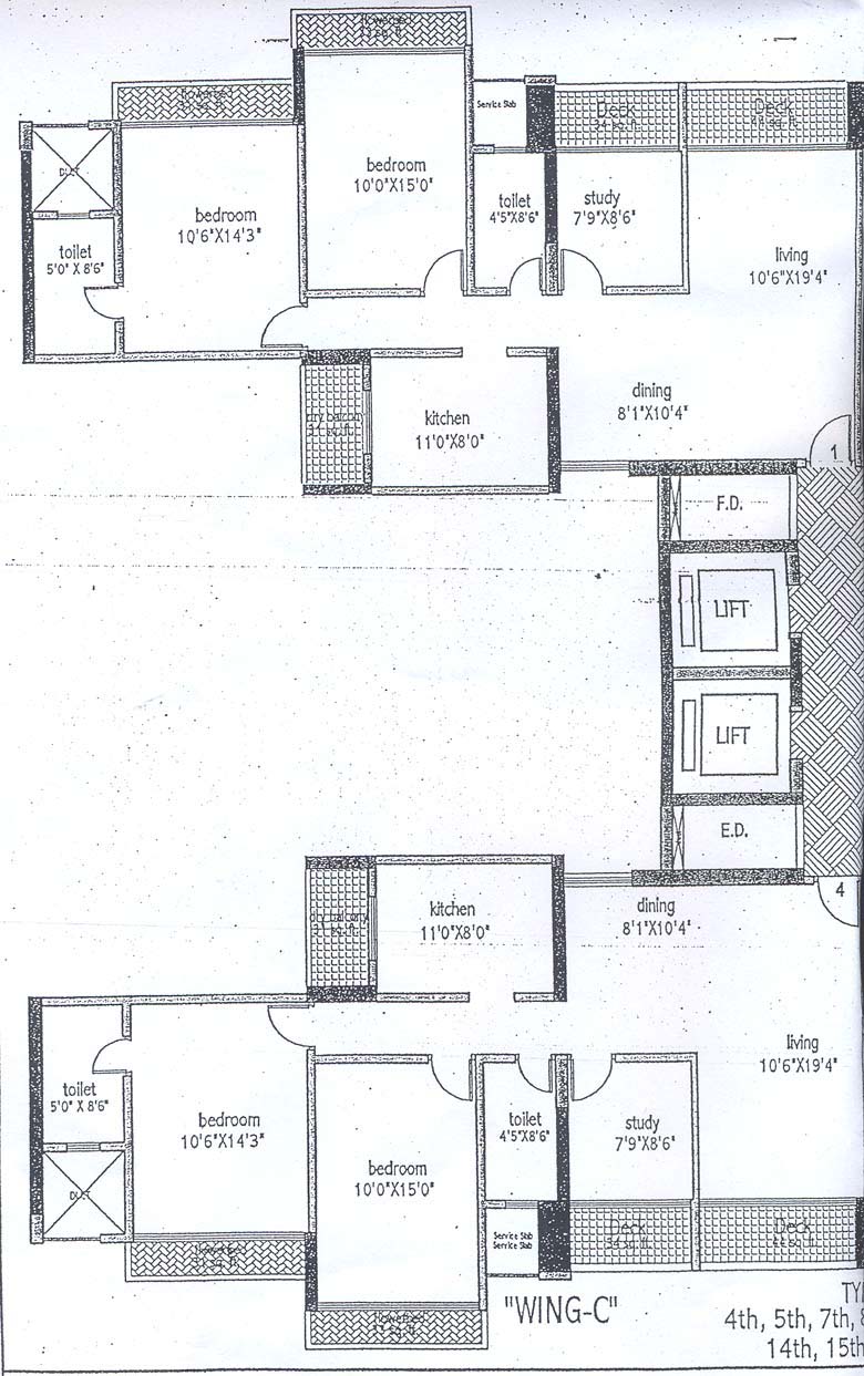 3 BHK Fully Furnished in Kesar Ashish, Kandivali West - Photo 4