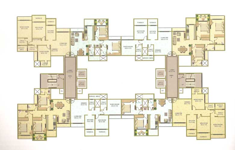 2 BHK in Rosabella, Kharghar - Photo 3