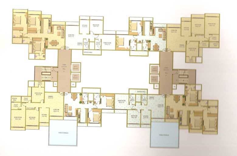 2 BHK in Rosabella, Kharghar - Photo 4