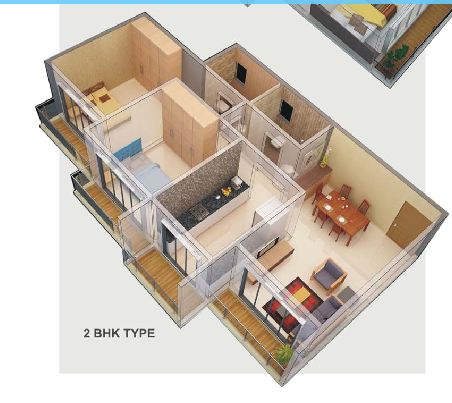 2 BHK Fully Furnished in New Gagangiri, Borivali West - Photo 3