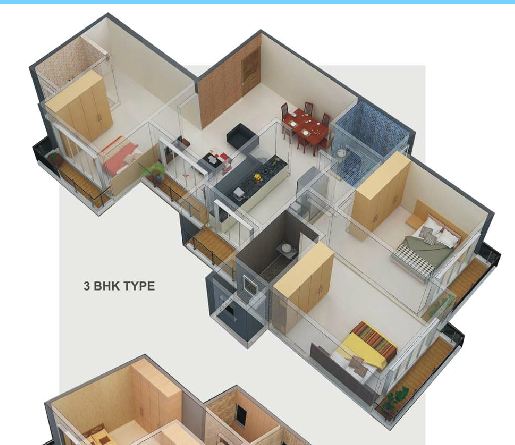 2 BHK Fully Furnished in New Gagangiri, Borivali West - Photo 4