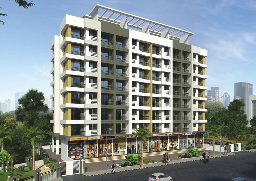 1 BHK in Cosmos Orchid Blossom, Thane West - Photo 1