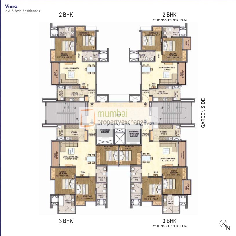 3 BHK Semi-Furnished in Lodha Grandezza Viera, Thane West - Photo 3