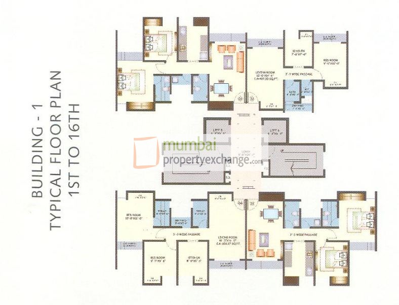 2 BHK Fully Furnished in Ace Square, Thane West - Photo 2