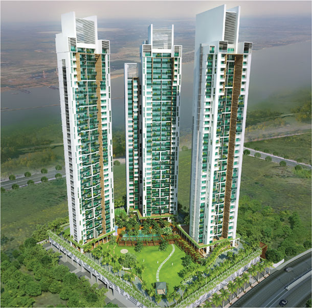 4 BHK in Cloud 36, Ghansoli