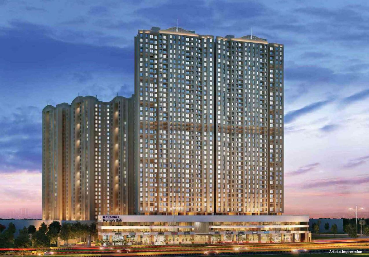 3 BHK Fully Furnished in Rumah Bali B3, Thane West