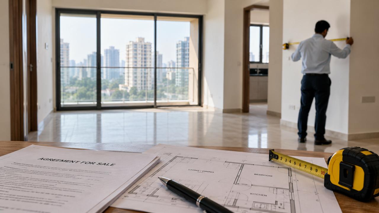 Mumbai Builder to Pay โน7.39 Lakh for 41.54 Sq Ft Carpet Area Shortfall